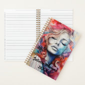 Ruhiger Individuelle Name Notizblock (Innen)