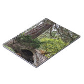 Ruhiger japanischer botanischer Garten Notizblock (Linke Seite)