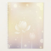 Ruhiger Lotus-Hardcover-Tagesplaner Planer (Vorderseite)
