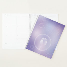 Ruhiger Lotus-Hardcover-Tagesplaner Planer