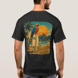 Ruhiger Mano Rio Papagei T-Shirt