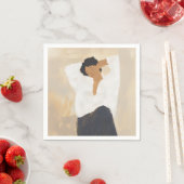 ruhiger Moment Serviette (Beispiel)