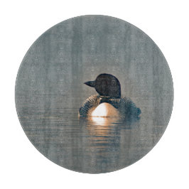 ruhiger Morgen Schneidebrett