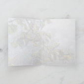 Ruhiger Ort - Katze und Spiderweb-Grußkarte Dankeskarte (Innenseite)