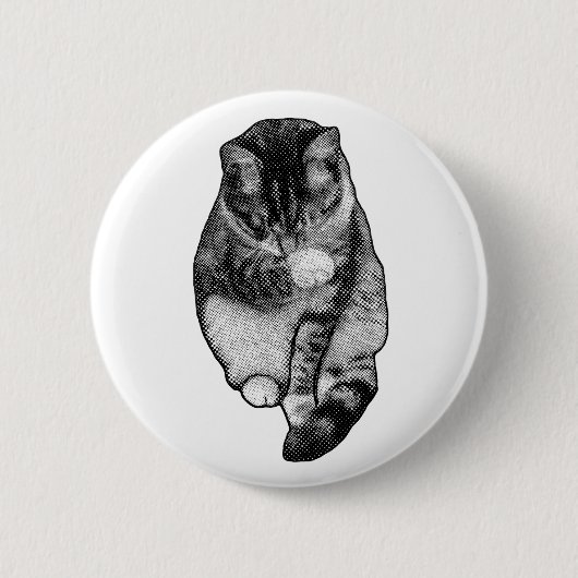 Ruhiger Punktlächeln Button (Vorderseite)