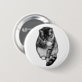 Ruhiger Punktlächeln Button (Vorne & Hinten)