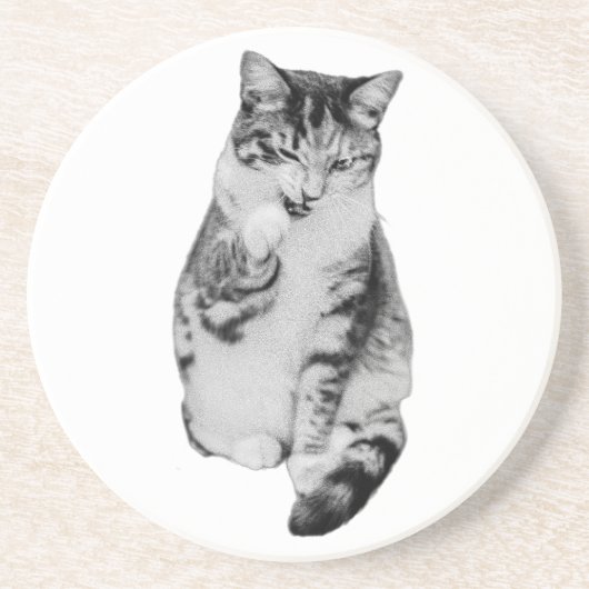 Ruhiger Raum Getränkeuntersetzer (Vorne)