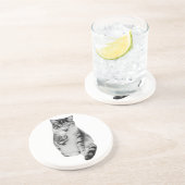 Ruhiger Raum Getränkeuntersetzer (Seite)