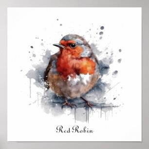 Ruhiger Robin, individuell Poster