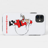ruhiger Santa Case-Mate iPhone Hülle (Rückseite (Horizontal))