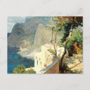 Ruhiger Sommernachmittag in Capri, Brioschi Othmar Postkarte