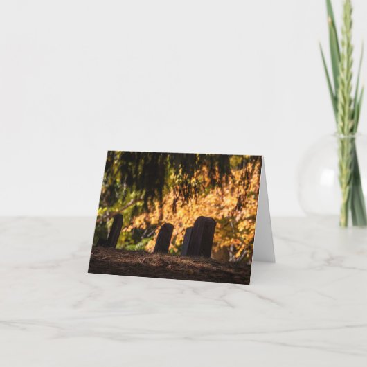 Ruhiger Sonnenuntergang Karte (Vorderseite)