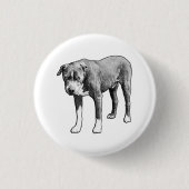 Ruhiger Stolz, Dot Round Button (Vorderseite)