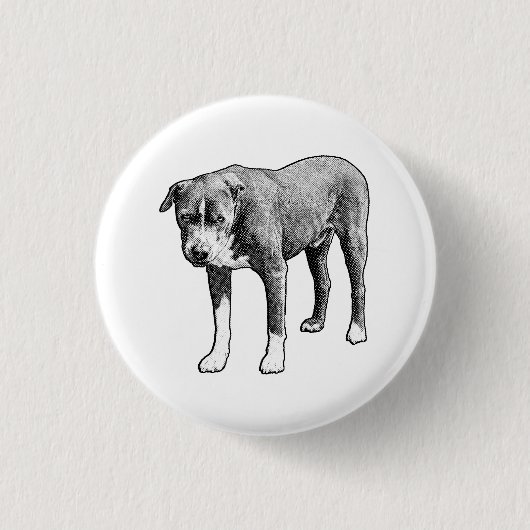 Ruhiger Stolz, Dot Round Button (Vorderseite)