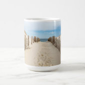 Ruhiger Strand Kaffeetasse (Mittel)