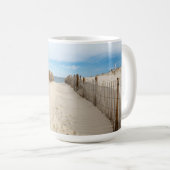 Ruhiger Strand Kaffeetasse (VorderseiteRechts)