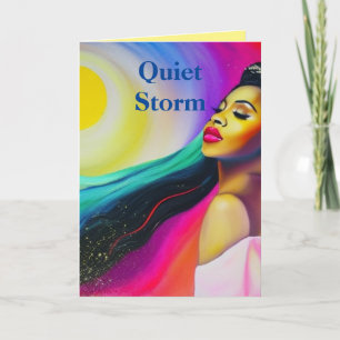 Ruhiger Sturm Dankeskarte