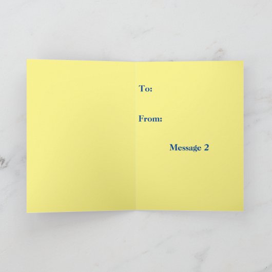 Ruhiger Sturm Dankeskarte (Innenseite)