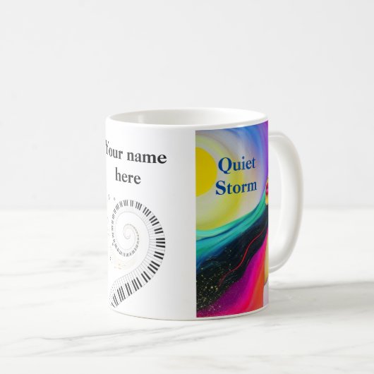 Ruhiger Sturm Kaffeetasse (VorderseiteRechts)