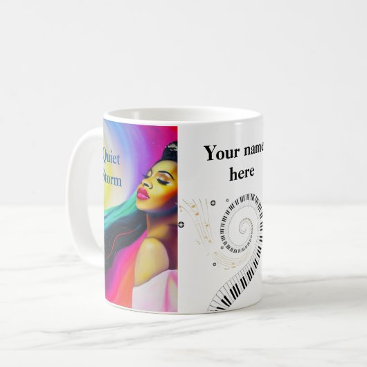 Ruhiger Sturm Kaffeetasse (Vorderseite Links)