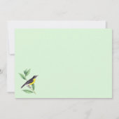 Ruhiger Tag in der Swamp Flat Grußkarte Karte (Rückseite)