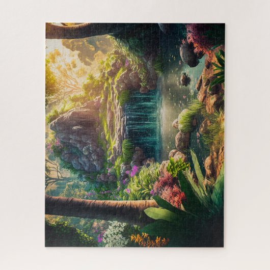 Ruhiger Teich Puzzle (Vertikal)