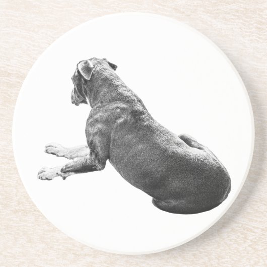 ruhiger Tischbegleiter Getränkeuntersetzer (Vorne)