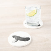 ruhiger Tischbegleiter Getränkeuntersetzer (Seite)