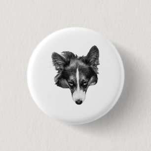 ruhiger Ton Augen Button