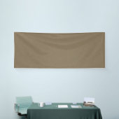 Ruhiger und einfacher brauner texturierter Hinterg Banner (Messeveranstaltung)