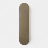 Ruhiger und einfacher brauner texturierter Hinterg Skateboard (Vorne)
