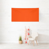 Ruhiger und einfacher orangefarbener texturierter banner (Insitu)