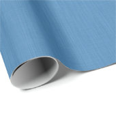 Ruhiger und einfacher, schlichter blauer texturier geschenkpapier (Rolleneckpunkt)
