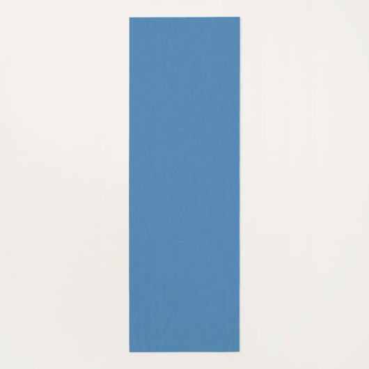 Ruhiger und einfacher, schlichter blauer texturier yogamatte (Rückseite)