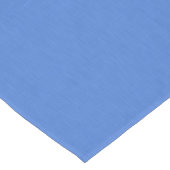 Ruhiger und einfacher visueller blauer texturierte kurzer tischläufer (Ecke)