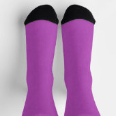 Ruhiger und einfacher visueller Lavendel-Texturhin Socken (Oben)