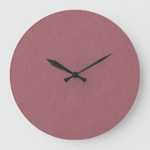 Ruhiger und einfacher visueller lila texturierter große wanduhr
