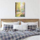 Ruhiger Wald Leinwanddruck (Insitu (Schlafzimmer))