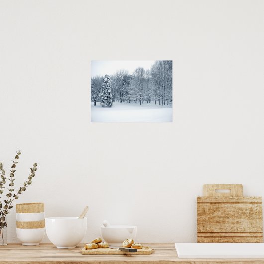 ruhiger Wald Poster (Küche)