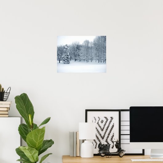 ruhiger Wald Poster (Heimbüro)