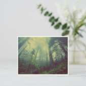 ruhiger Wald Postkarte (Stehend Vorderseite)