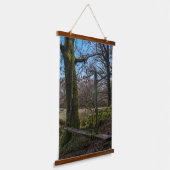 Ruhiger Wald-Swing Wandteppich Mit Holzrahmen (Gewinkelt)