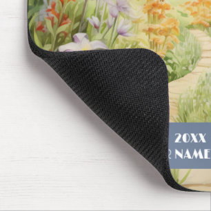 Ruhiger Weg durch den Wald Mousepad