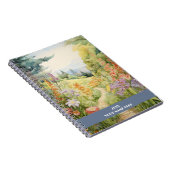 Ruhiger Weg durch den Wald Notizblock (Rechte Seite)