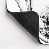 Ruhiger Welpe Fokus Mousepad (Ecke)