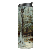 Ruhiger Winternachmittag von William Bliss Baker Thermosbecher (Nach links gedreht)