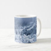 Ruhiger Wintertag auf der Bergspitze Kaffeetasse (VorderseiteRechts)