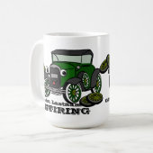 Ruhiges antikes Auto Kaffeetasse (Vorderseite Links)