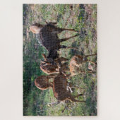Ruhiges Antilopen – Afrikanische Natur Puzzle (Vertikal)
