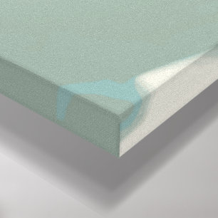Ruhiges Aquamarines Abstrakt Leinwanddruck